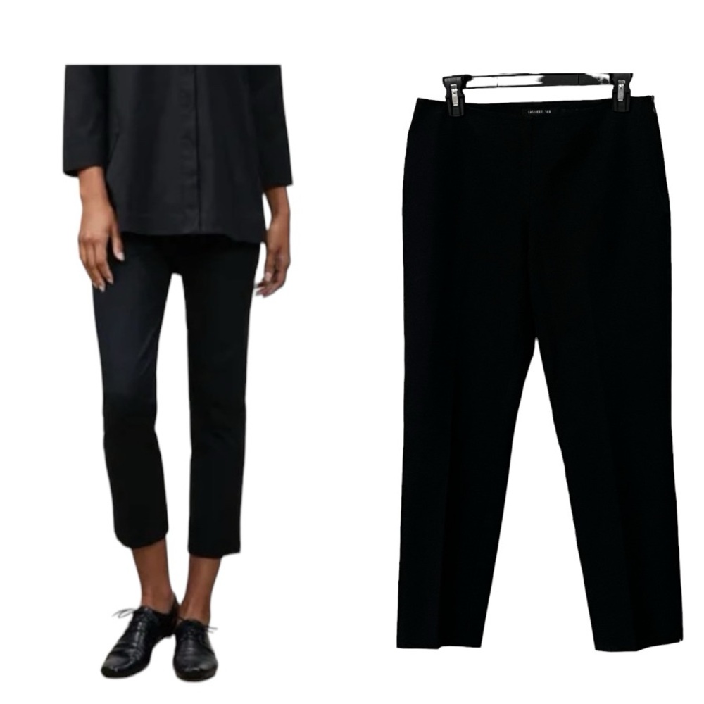 Lafayette 148 New York Lexington Pants Black Size 4
